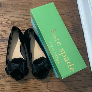 Kate Spade Velvet flats